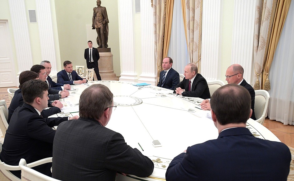 Глеб Никитин принял участие во встрече Президента с выпускниками программы кадрового управленческого резерва  - фото 1