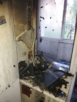 Житель Арзамаса едва не задохнулся в собственном доме при пожаре - фото 1