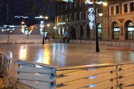 Уникальный каток на площади Маркина откроется 16 декабря