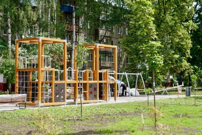 Шалабаев показал, как идет благоустройство в Автозаводском районе - фото 1