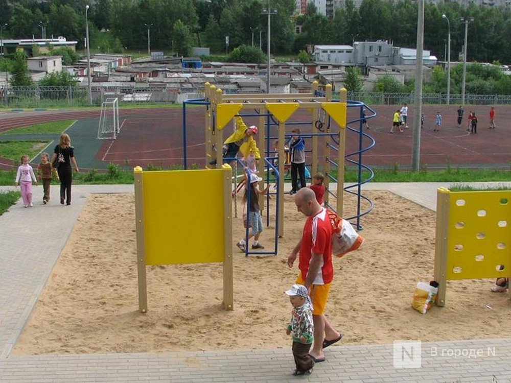Пять новых детских площадок установят в Приокском районе до конца октября - фото 1