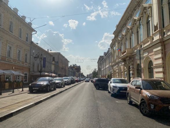 Брусчатку и ограждение отремонтировали на улице Рождественской в Нижнем Новгороде - фото 1