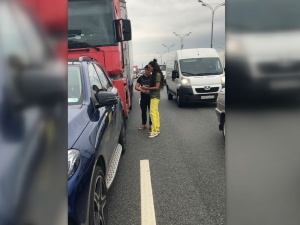 Ольга Бузова на «Мерседесе» попала под фуру