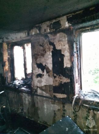 Жилой дом загорелся в Нижегородской области: есть погибший - фото 2