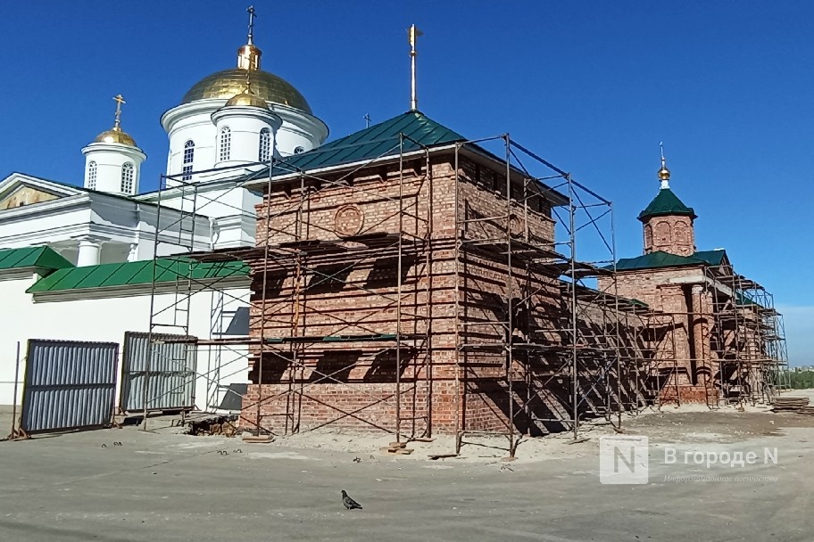 Отделочные работы начались на Святых вратах Благовещенского монастыря в Нижнем Новгороде - фото 3