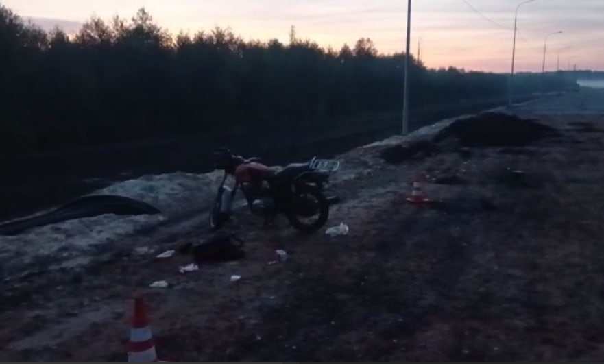 Мотоциклист с пассажиром пострадали в ДТП в Навашинском районе