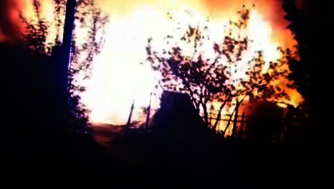 Сарайный массив и автомобиль сгорели в Сормовском районе - фото 1