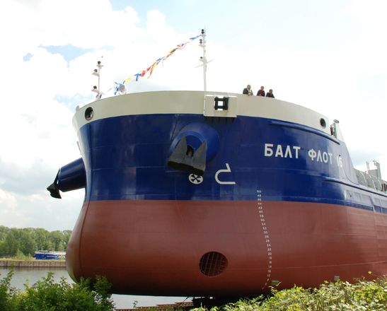 Уникальный танкер-химовоз спущен на воду в Нижнем Новгороде (ФОТО) - фото 30