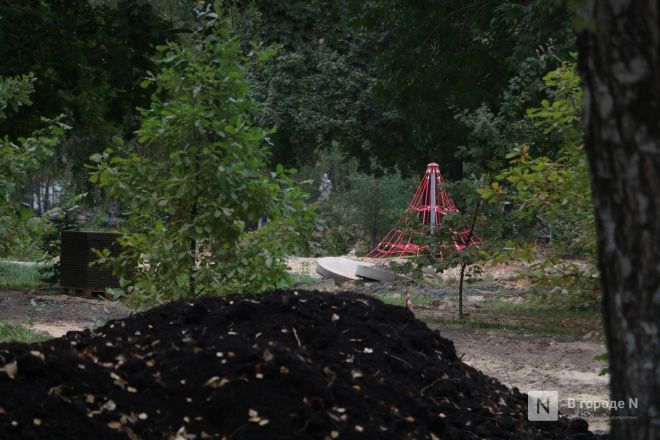 Фоторепортаж: как идет благоустройство парка 1 Мая в Нижнем Новгороде - фото 12