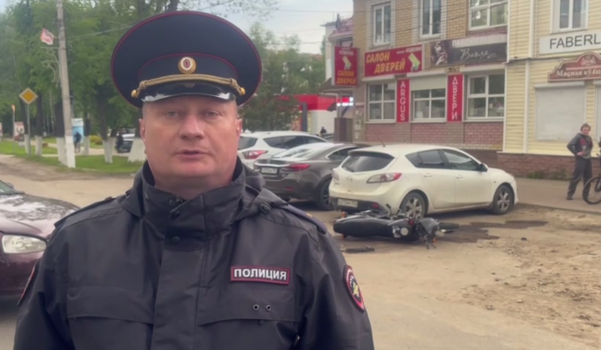 Подросток на мотоцикле пострадал в ДТП в Богородске - фото 1