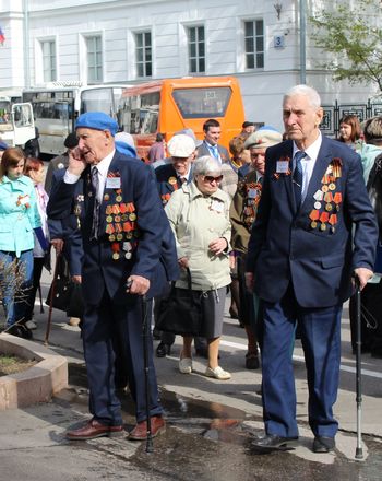 Парад в честь 73-й годовщины Победы прошел в Нижнем Новгороде (ФОТО) - фото 31