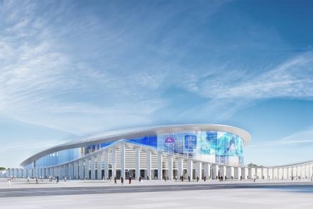 К вопросу строительства ледовой арены на Стрелке вернутся через два года