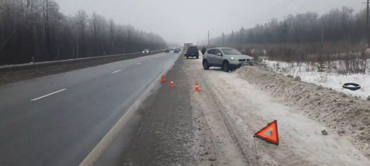 Женщина-водитель получила перелом в ДТП на трассе в Володарском округе - фото 1