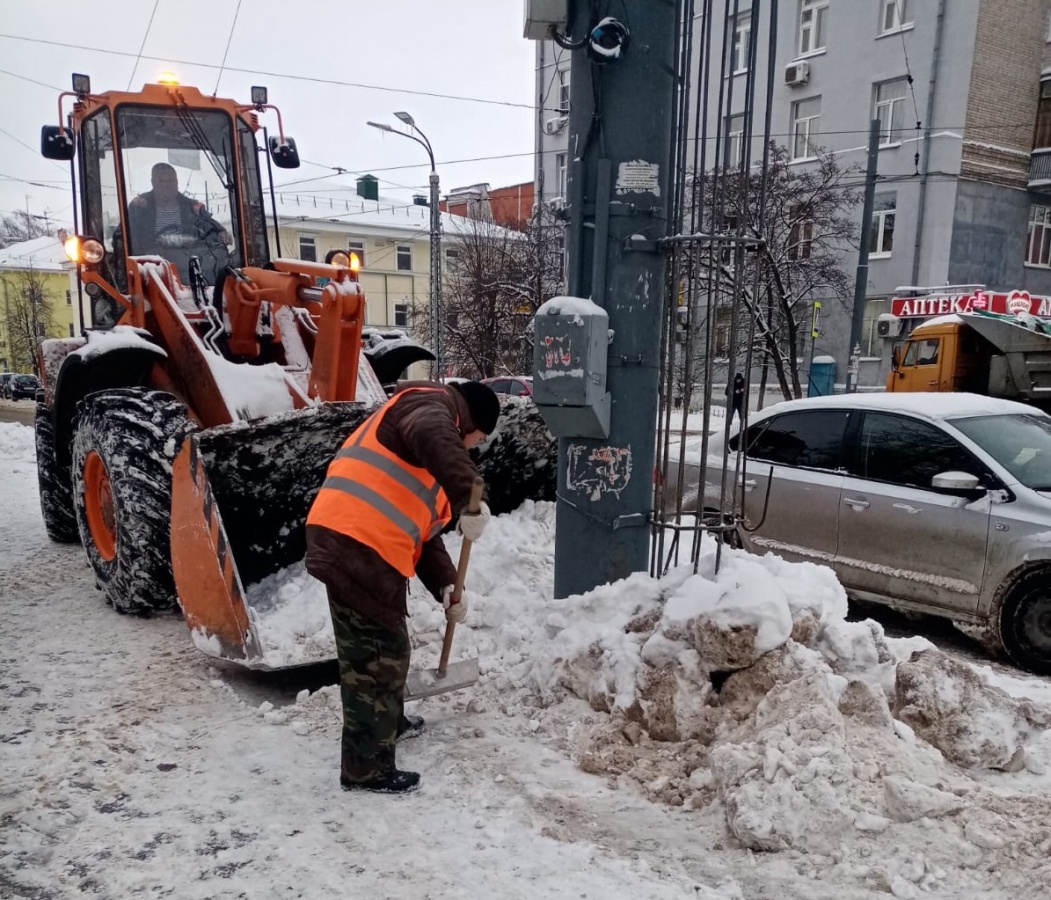 Более 75 тысяч кубометров снега вывезли с улиц Нижнего Новгорода - фото 1