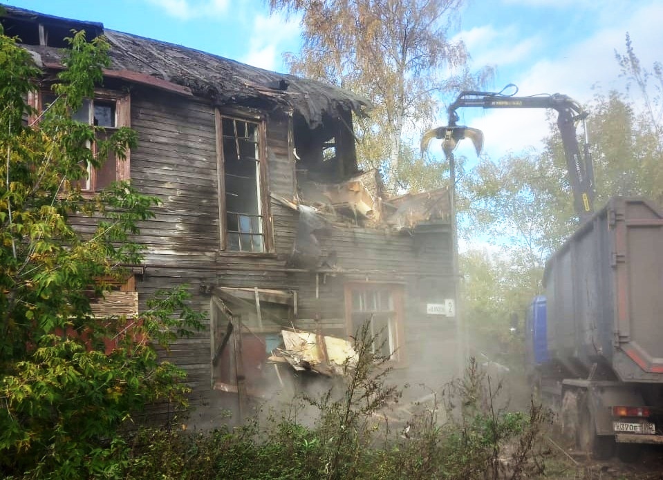92-летний дом сносят в Сормове на улице Беломорской - фото 1