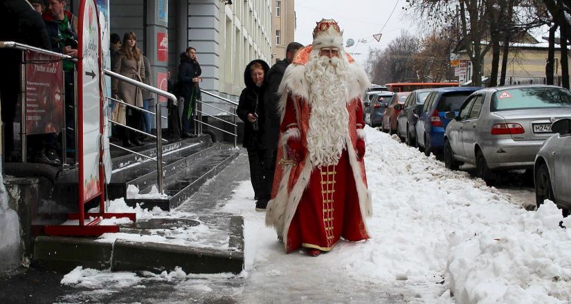 Дед Мороз из Великого Устюга посетил Нижний Новгород (ФОТО) - фото 6
