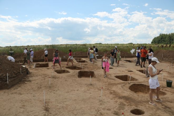 Могилы, скелеты и жуткие факты: фоторепортаж с археологических раскопок в Вачском округе - фото 6