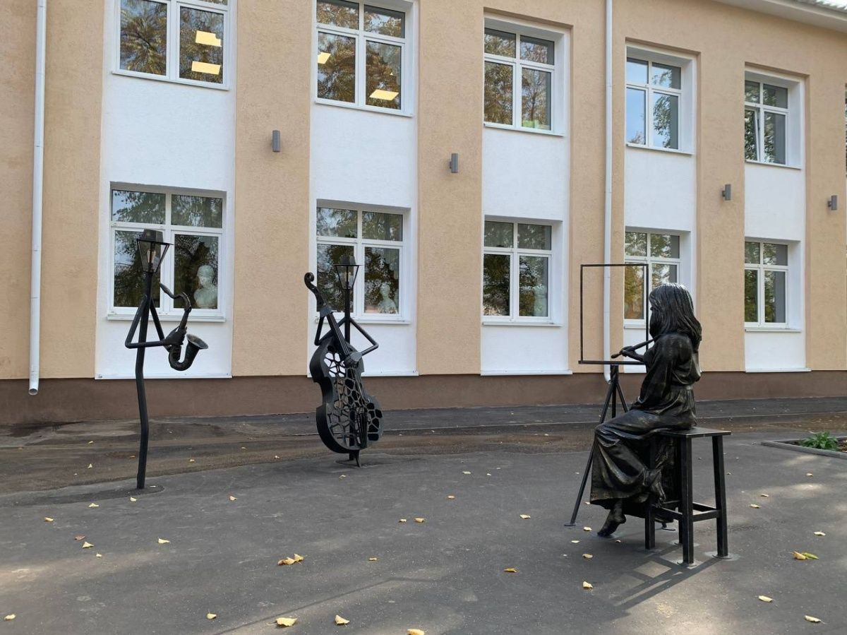 Детскую школу искусств в Навашине отремонтировали за 12 млн рублей