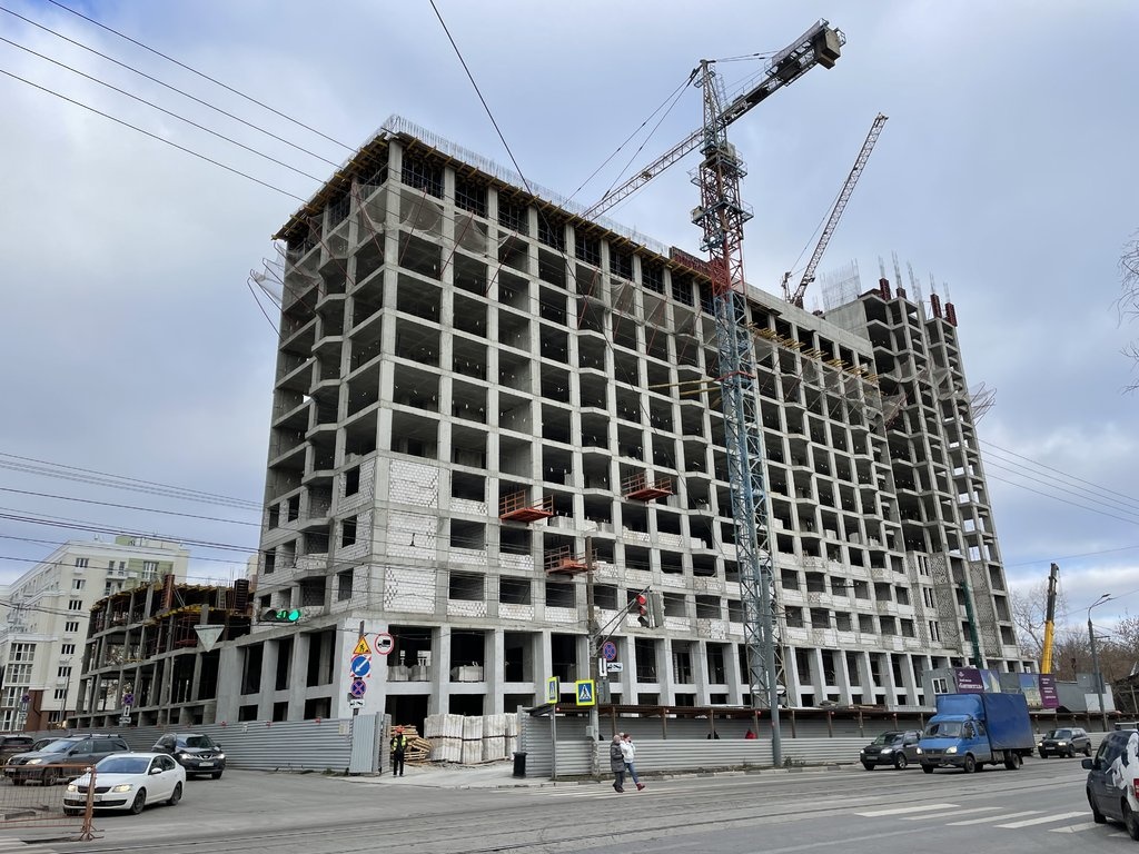 Просторные квартиры стали чаще покупать в строящемся ЖК на улице Белинского - фото 1