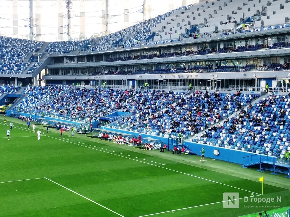 Ничья ФК «НН» и «Алании-Владикавказ» вошла в тройку самых посещаемых игр пятого тура ФНЛ