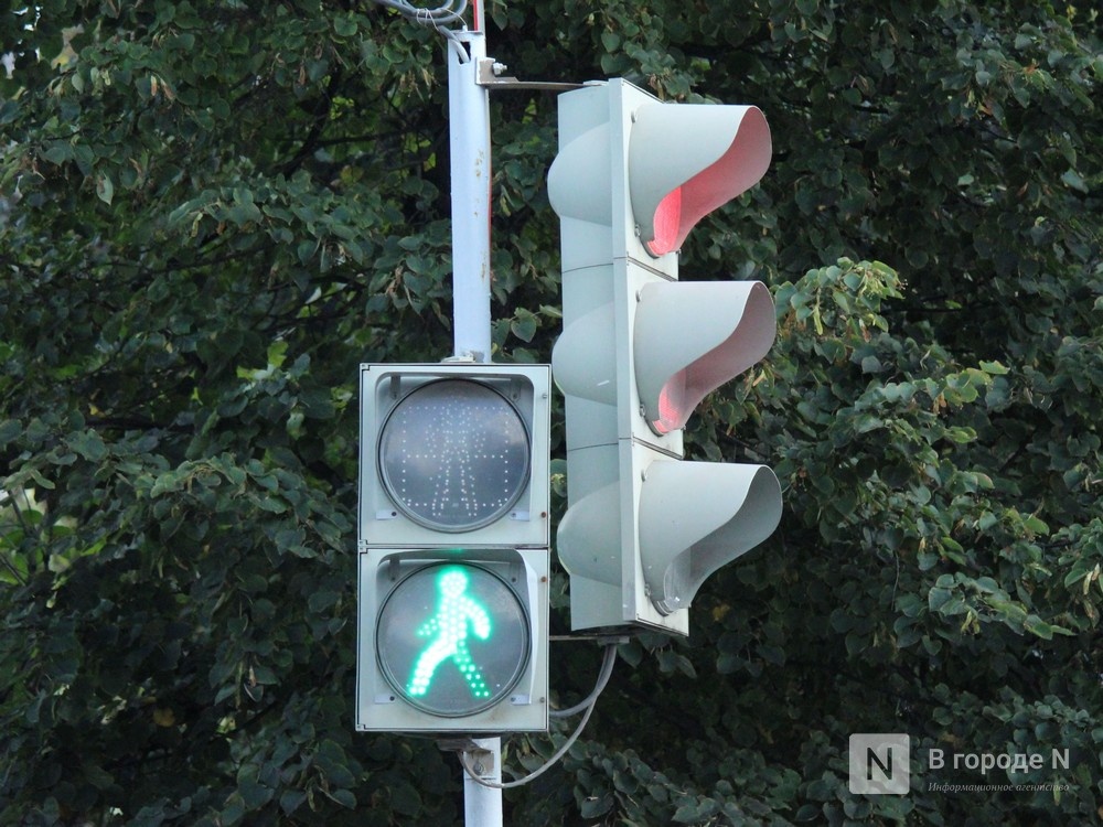 Светофоры модернизируют на четырех улицах в Нижнем Новгороде
