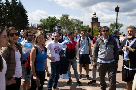 Студенты Мининского университета за 20 дней Чемпионата мира провели бесплатные экскурсии для более 200 иностранных гостей