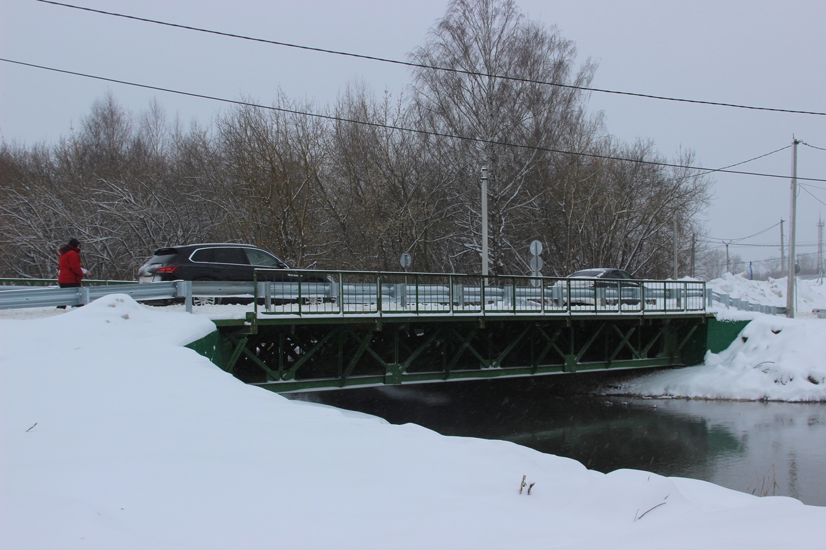 Новый мост за 30 млн рублей построили в Балахне - фото 1