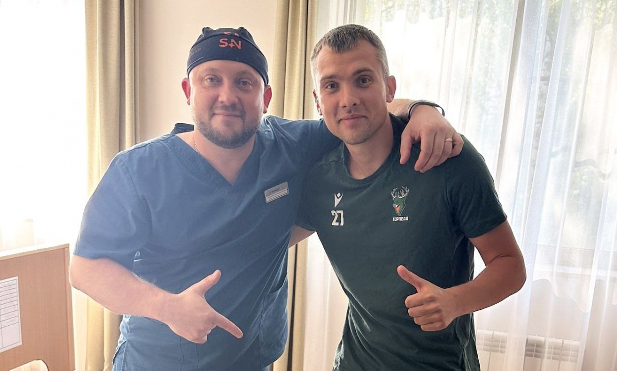 Футболиста Александра Телегина прооперировали в Нижнем Новгороде - фото 1