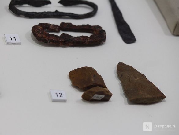 Монеты, украшения и боевые топоры: фоторепортаж с выставки археологических находок в Нижнем Новгороде - фото 71