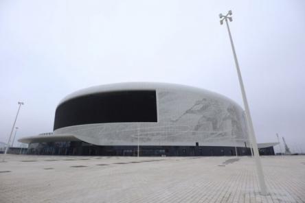 Открытие Ледового дворца на Стрелке запланировано на начало 2026 года