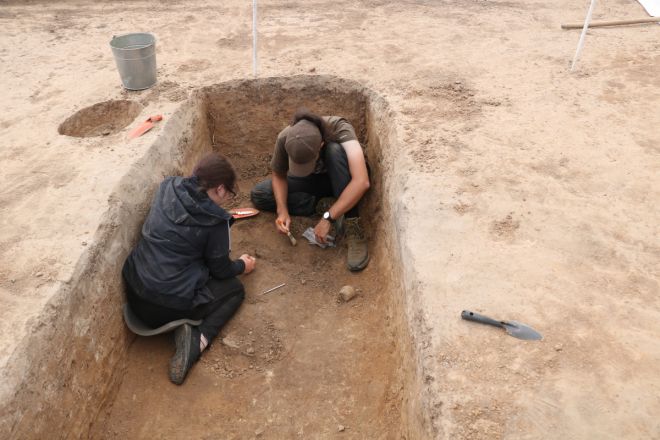 Могилы, скелеты и жуткие факты: фоторепортаж с археологических раскопок в Вачском округе - фото 17