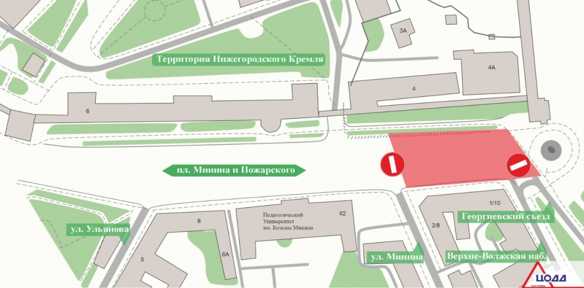 Площадь Минина в Нижнем Новгороде перекроют в новогоднюю ночь - фото 1