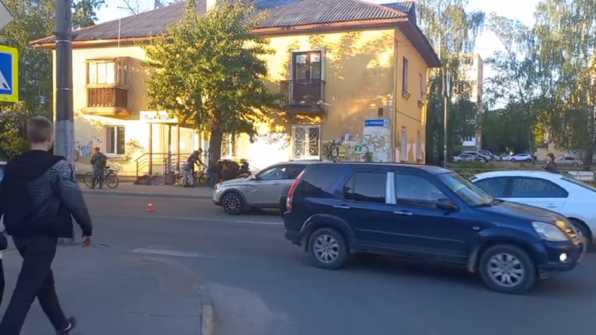 LADA сбила 11-летнего мальчика на велосипеде в Нижнем Новгороде