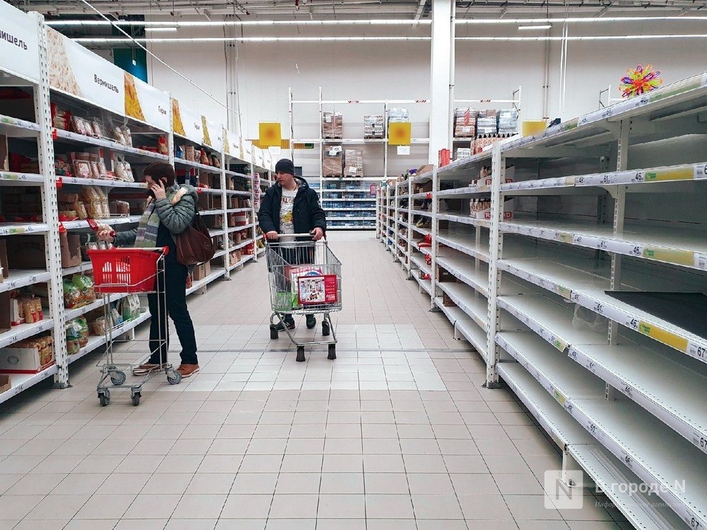 Необоснованного повышения цен на продукты в Нижегородской области не будет